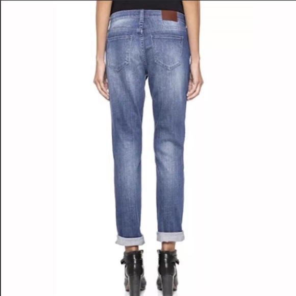 NWOT Madewell Hi Rise Patchwork BoyJeans 26 - Picture 2 of 7